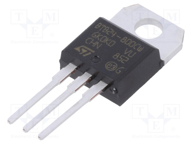 Triac; 800V; 25A; 35mA; THT; TO220AB