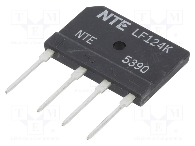 Single-phase bridge rectifier; Urmax: 200V; If: 35A; Ifsm: 300A