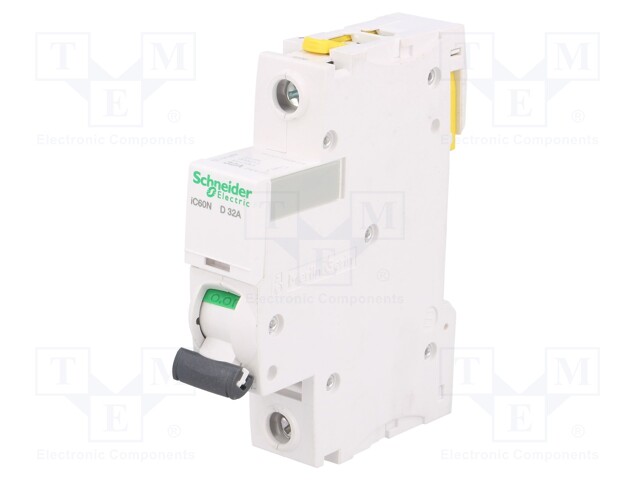 Circuit breaker; 230VAC; Inom: 32A; Poles: 1; DIN; Charact: D; 6kA