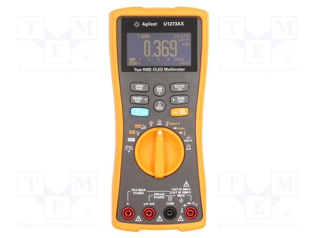 Digital multimeter; OLED; VDC: 30m/300m/3/30/300/1000V