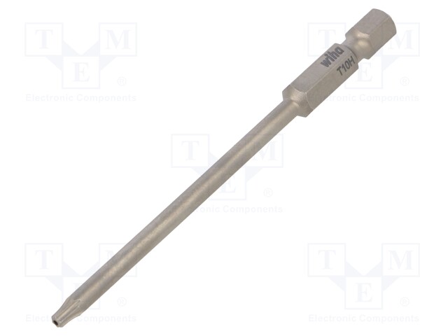 Screwdriver bit; Torx® with protection; T10H; Overall len: 90mm