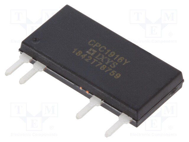 Relay: solid state; SPST-NO; Icntrl max: 50mA; 2.5A; max.100VAC