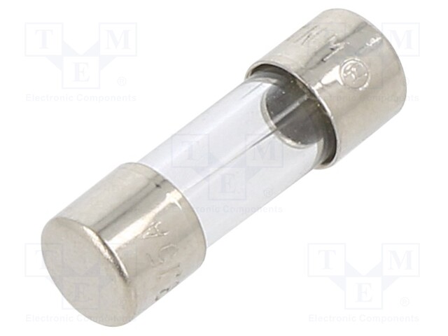 Fuse: fuse; 3.15A; 250VAC; glass; 4.5x15mm