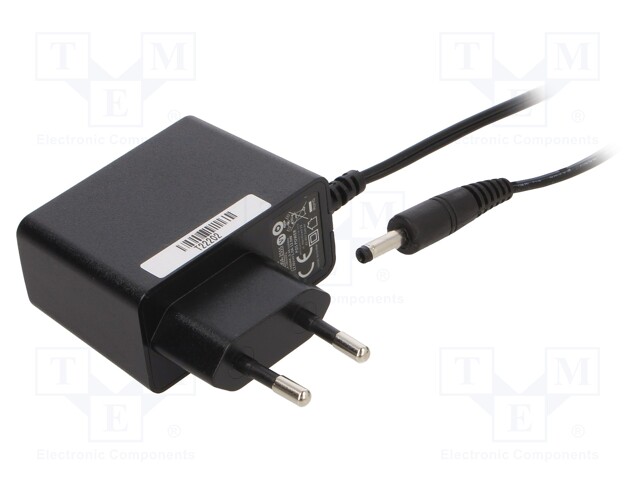 Power supply: switched-mode; constant voltage; 12VDC; 1A; 12W