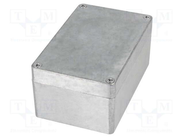 Enclosure: multipurpose; X: 80mm; Y: 125mm; Z: 57mm; aluminium; IP67