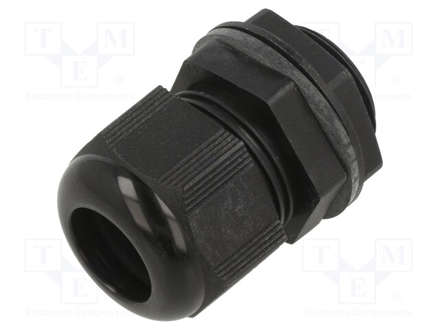 Cable gland; NPT3/4"; IP66,IP68; Mat: polyamide; black; Pcs: 10