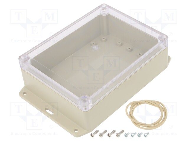 Enclosure: multipurpose; X: 125mm; Y: 165mm; Z: 55mm; Ritec; ABS; IP65