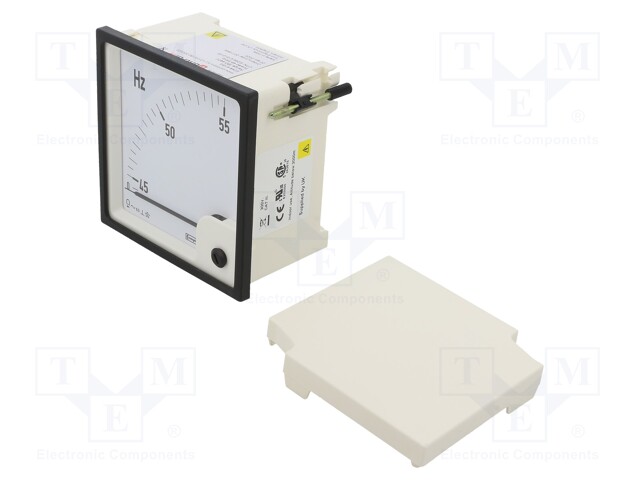 Meter: panel; analogue; 380/440VAC; Class: 0,5; 45÷55Hz; IP52; panel