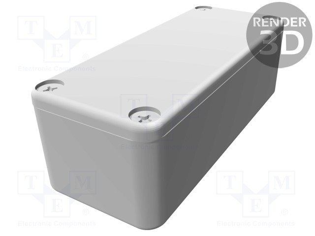 Enclosure: multipurpose; X: 39mm; Y: 93mm; Z: 31mm; 1590W; aluminium