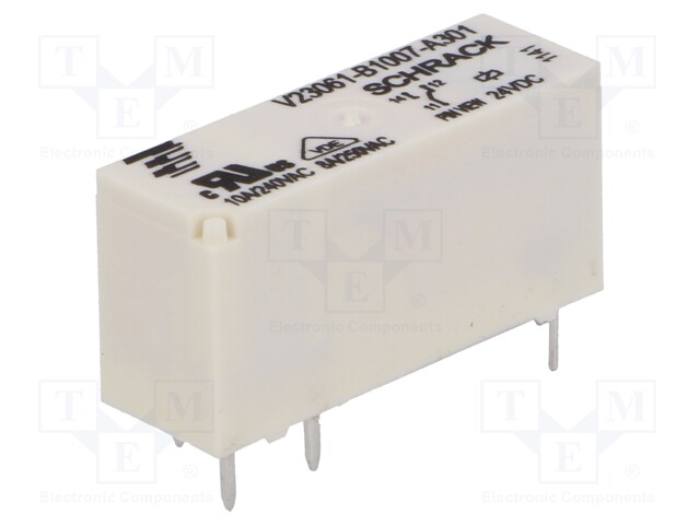 Relay: electromagnetic; SPDT; Ucoil: 24VDC; 8A/240VAC; 8A/30VDC; 8A