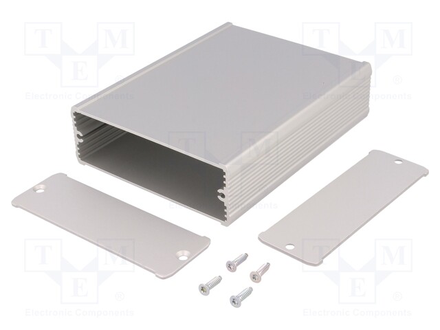 Enclosure: with panel; TUF; X: 94mm; Y: 120mm; Z: 32mm; aluminium