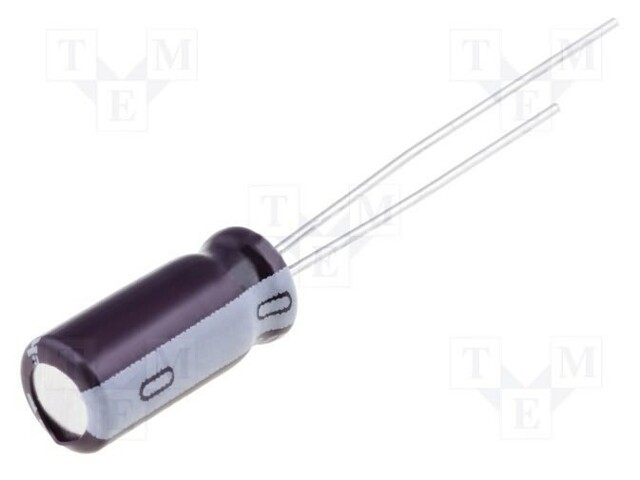 Capacitor: electrolytic; low impedance; THT; 150uF; 10VDC; ±20%