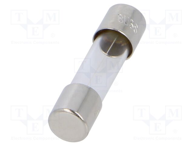 Fuse: fuse; quick blow; 2A; 250VAC; cylindrical,glass; 5x20mm; GMA