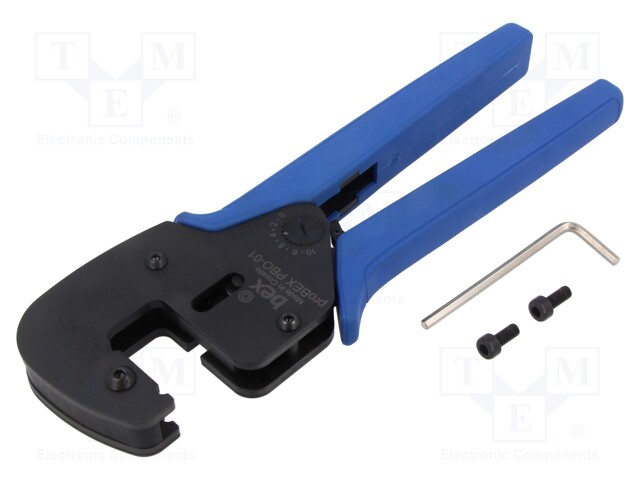 Tool: for crimping; 237mm; without crimping dies