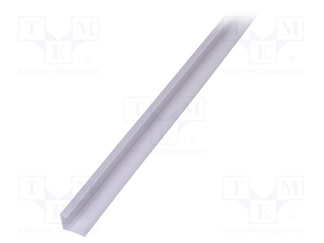 Profiles for LED modules; surface; white; L: 2m; aluminium