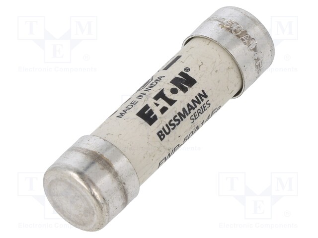 Fuse: fuse; quick blow; 50A; 660VAC; 14.3x51mm