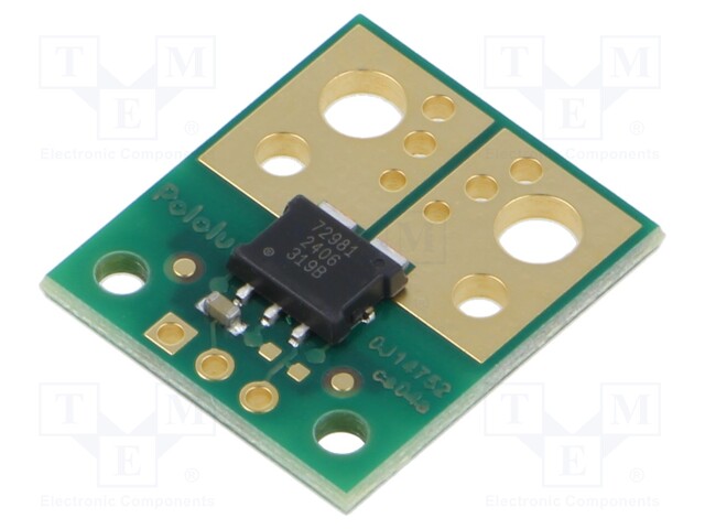 Sensor: current; 3÷3.6VDC; IC: ACS72981KLRATR-150B3; 20.3x17.8mm