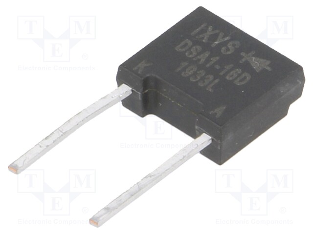 Diode: rectifying; THT; 1.6kV; 2.3A; Package: tube; FP-Case