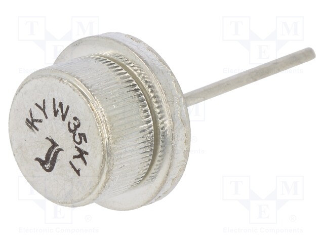 Diode: rectifying; 100V; 35A; 130A; Ø12,77x6,6mm; cathode on wire