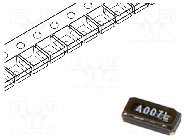 Resonator: quartz; SMD