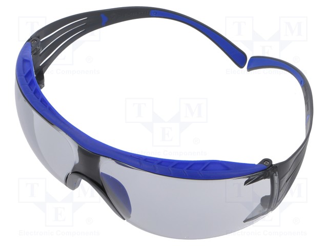 Safety spectacles; Lens: gray; Classes: 1; Resistance to: UV rays