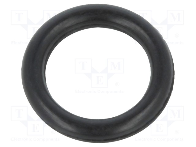 O-ring gasket; NBR; D: 1.5mm; Øint: 7mm; black; -30÷100°C