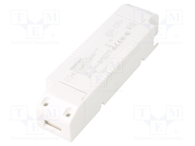 Power supply: switched-mode; LED; 60W; 25÷43VDC; 1400mA; IP20; 157g