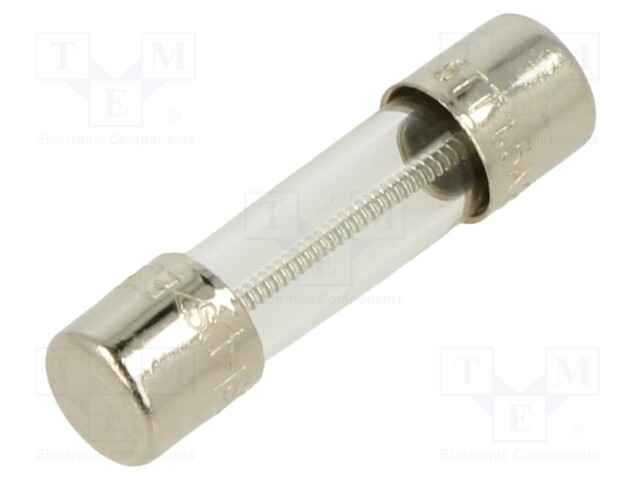 Fuse: fuse; time-lag; 1.5A; 250VAC; cylindrical; 5x20mm; brass; 5TT