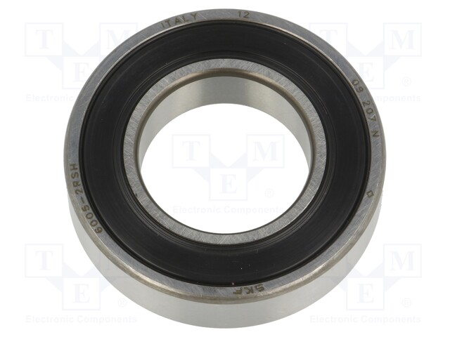 Bearing: single row deep groove ball; Øint: 25mm; Øout: 47mm