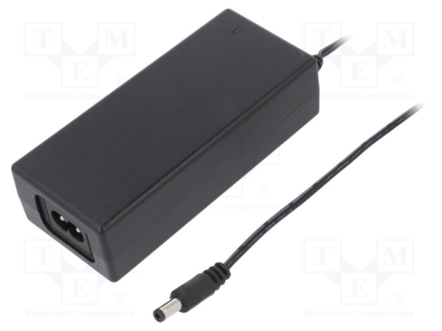 Power supply: switched-mode; 12VDC; 2A; Out: 5,5/2,5; 24W; -5÷40°C