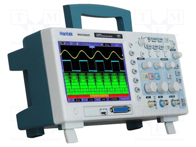 Oscilloscope: digital; Band: ≤100MHz; Channels: 2; 1Mpts; 1Gsps