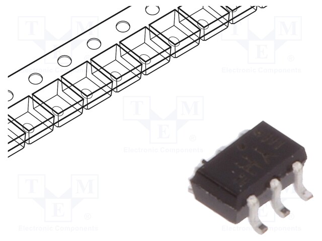 IC: digital; XOR; IN: 3; SMD; SC88; Series: LVC; 1.65÷5.5VDC