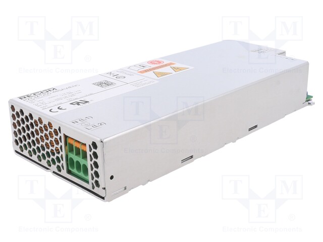 Power supply: switched-mode; modular; 1.2kW; 48VDC; 25A; OUT: 1