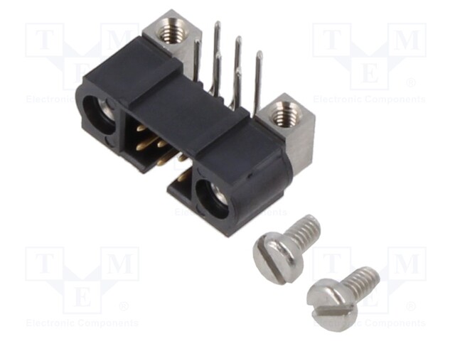 Socket; PCB-cable/PCB; male; Datamate L-Tek; 2mm; PIN: 6; THT; 800V