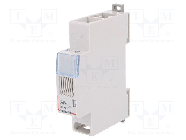 Signalling device; Mounting: DIN; IP20; 24VAC; Indication: buzzer