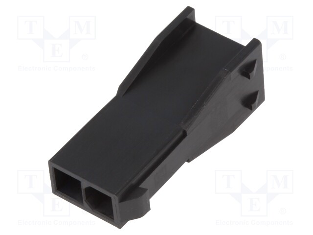 Connector: wire-board; Colour: black; plug; male; -40÷105°C; PIN: 2