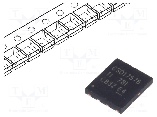 Transistor: N-MOSFET; unipolar; 30V; 100A; 125W; VSON-CLIP8 5x6mm