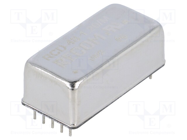 Converter: DC/DC; Uin: 9÷60V; Uout: 2÷56VDC; Iout: 1200mA; 16g