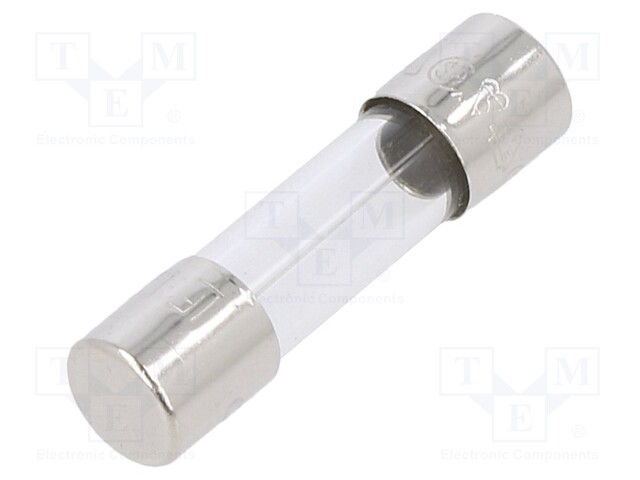 Fuse: fuse; time-lag; 2A; 250VAC; cylindrical,glass; 5x20mm; brass