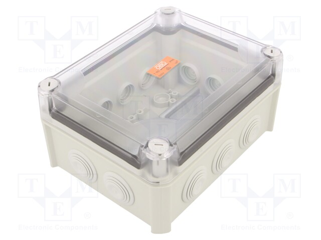 Enclosure: junction box; X: 150mm; Y: 190mm; Z: 94mm; IP66