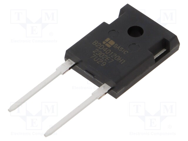 Diode: Schottky rectifying; SiC; THT; 1.2kV; 40A; TO247-2; tube