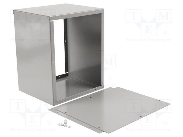 Enclosure: multipurpose; X: 203mm; Y: 254mm; Z: 178mm; 1415; steel