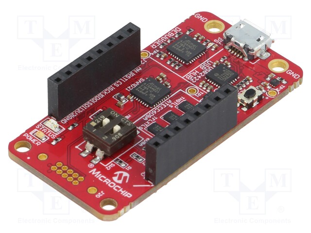 Microchip; Micro USB,mikroBUS socket; 3.3VDC; Application: IoT