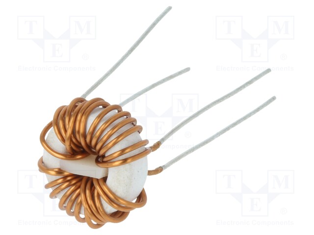 Inductor: wire; THT; 330uH; 1.9A; 50mΩ; 230VAC; 12x5mm; -20÷+50%