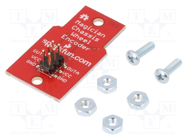 Sensor: optical; encoder; 5VDC; Digit.outputs: 2; screw