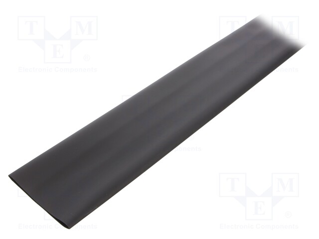 Heat shrink sleeve; glueless; 2: 1; 50.8mm; L: 1m; black