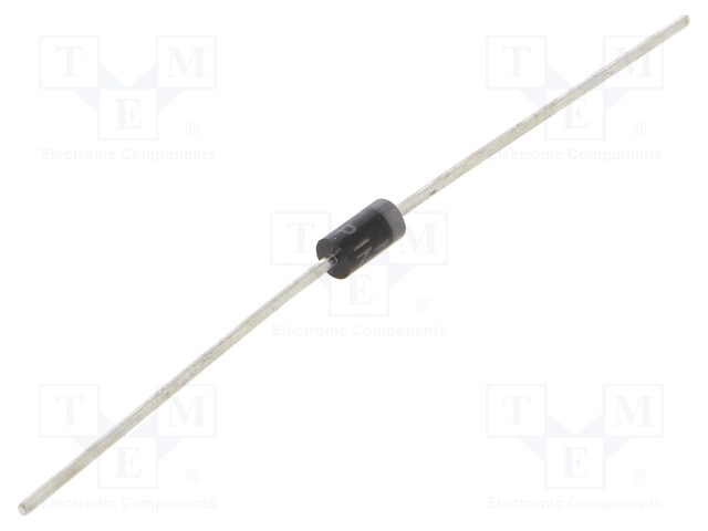 Diode: switching; THT; 400V; 1A; reel; Ifsm: 30A; DO41; Ufmax: 1.2V
