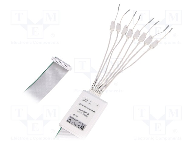 Probe: for oscilloscope; 350MHz; 100kΩ; 40V; Ch: 8