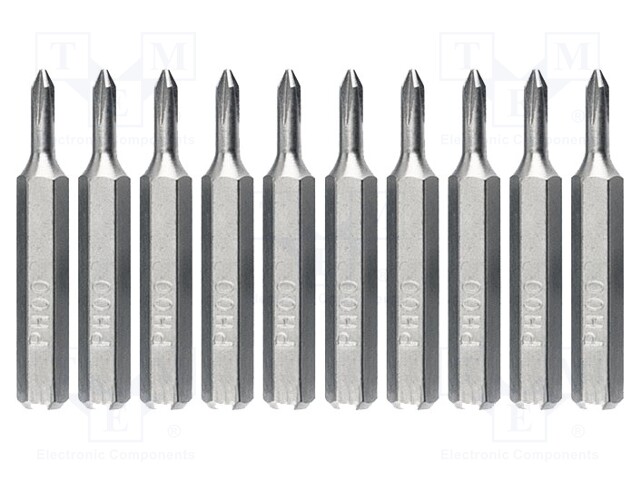 Screwdriver bit; Pcs: 10