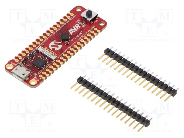 Dev.kit: Microchip AVR; Family: ATTINY; Series: Curiosity Nano